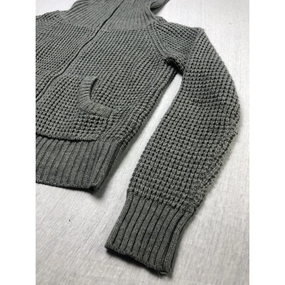 Divided By H&H Sweater Full Zip High Neck Pockets Unisex Kids Size 10 Comfy